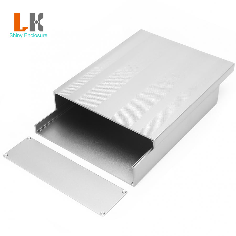 Extruded aluminum enclosure case