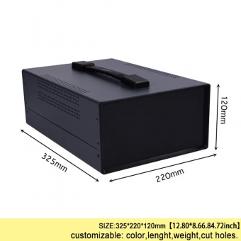 Custom Iron Project Box Housing for Electronics